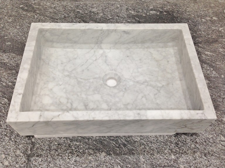 cultured marble rectangular bathroom sink