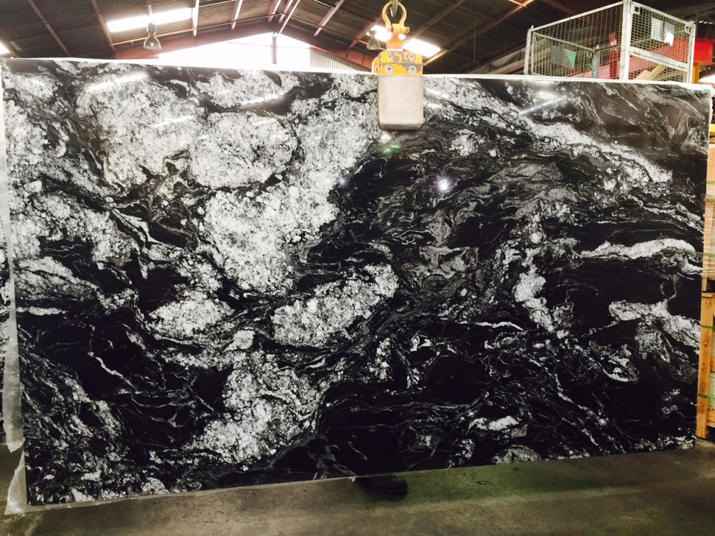 Snow Black Granite | Carrara Marble & Granite